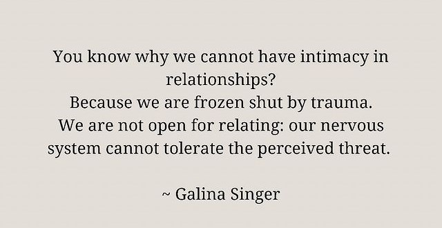 Intimacy in Relationships - Galina Singer